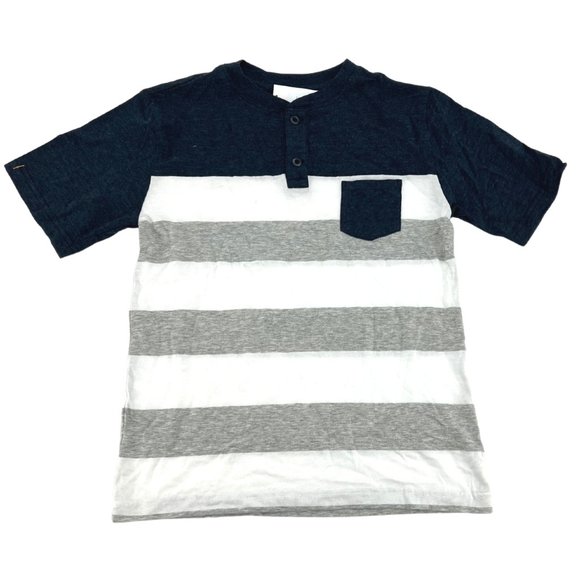 Roebuck & Co. | Boy's T-Shirt | Stripes | Size M (10/12) - Picture 1 of 2